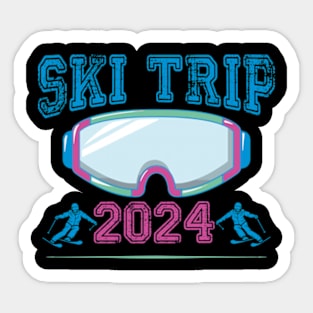 2024 Ski Trip - Matching Group Family Vacation Sticker